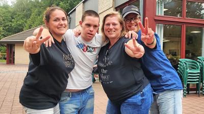 Kando-vrijwilligers hebben een hart voor mensen met een beperking. © Kando Vlaams-Brabant