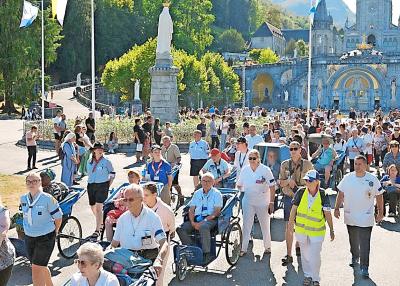 Lourdes is de plek waar dienstbaarheid vorm krijgt. © rr