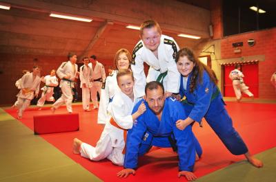 Tom Steensels duwt G-judoka’s en reguliere sporters naar een hoger niveau.  © Tony Dupont